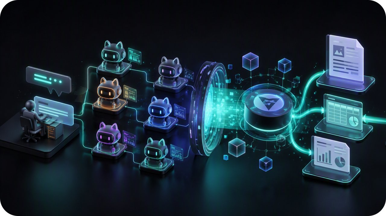 WorkBuddy 多 Agent 流水线：从任务下达交付文档、表格、报告等成果